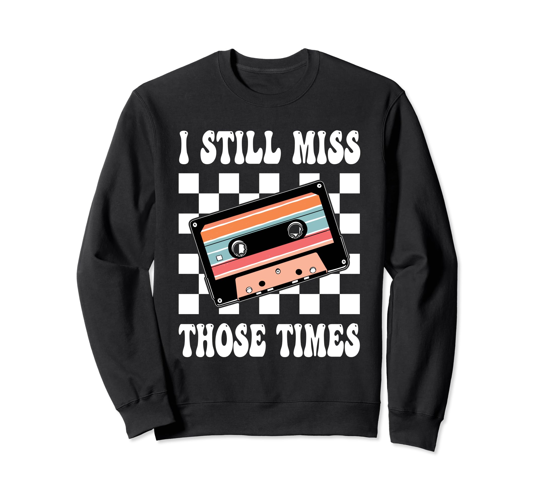 Mixtape 80 S Cassette Tape Sweatshirt - Trendy Graphic Men Women - T-Shirt, Sweatshirt, Hoodie