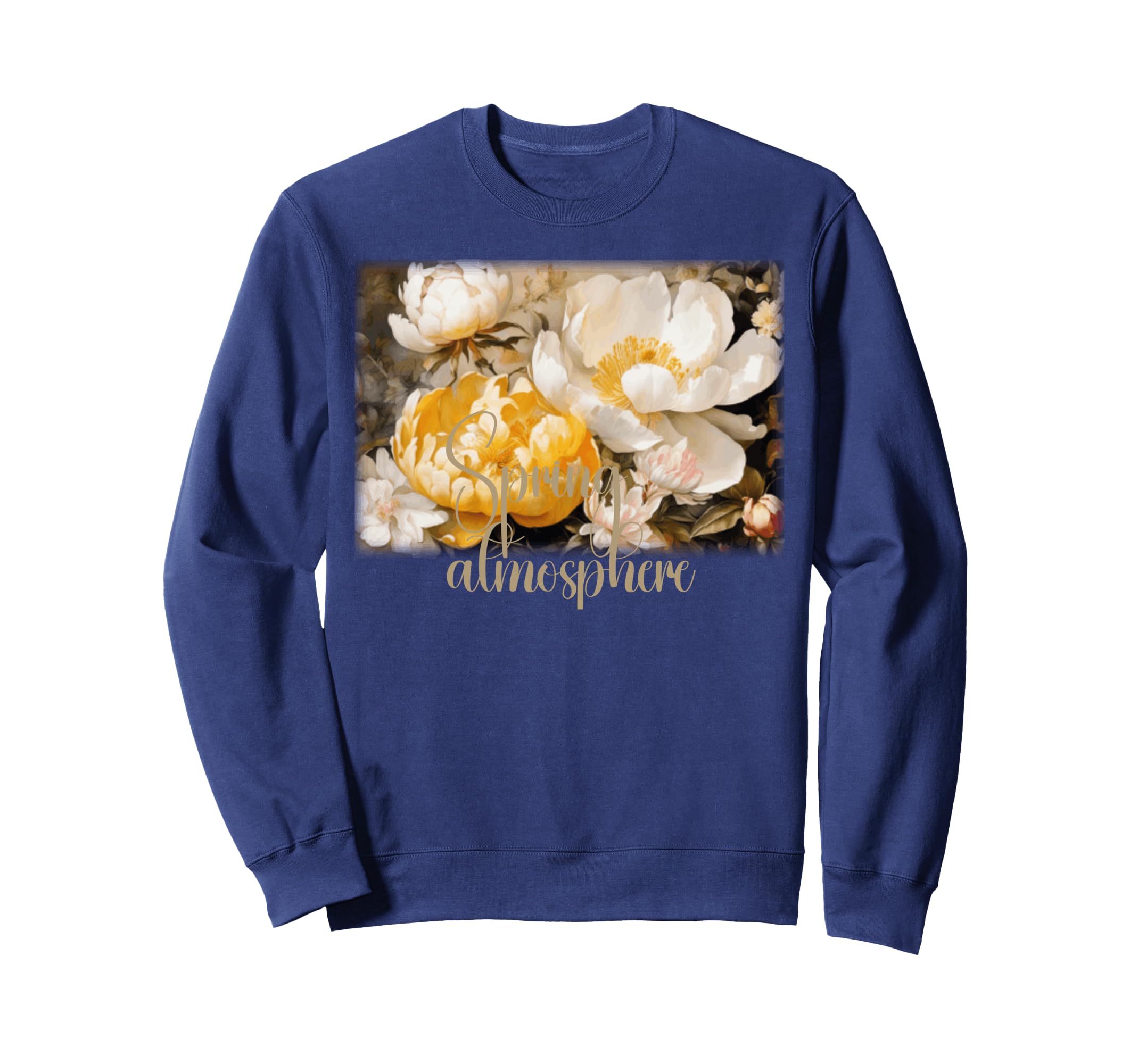 Spring Boho Casual Baroque Fun Sweatshirt - Fun Novelty Design for Adults - T-Shirt, Sweatshirt, Hoodie