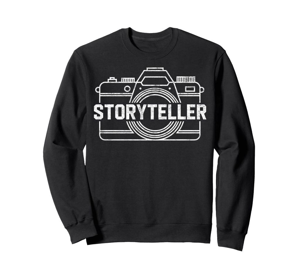 Photo Camera Storyteller Photographer Sweatshirt - Streetwear Style Unisex - T-Shirt, Sweatshirt, Hoodie