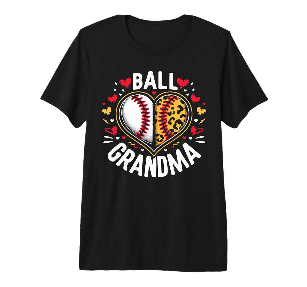Baseball Grandma Grandmother Granny T-Shirt - Minimalist Print Men Women - T-Shirt, Sweatshirt, Hoodie