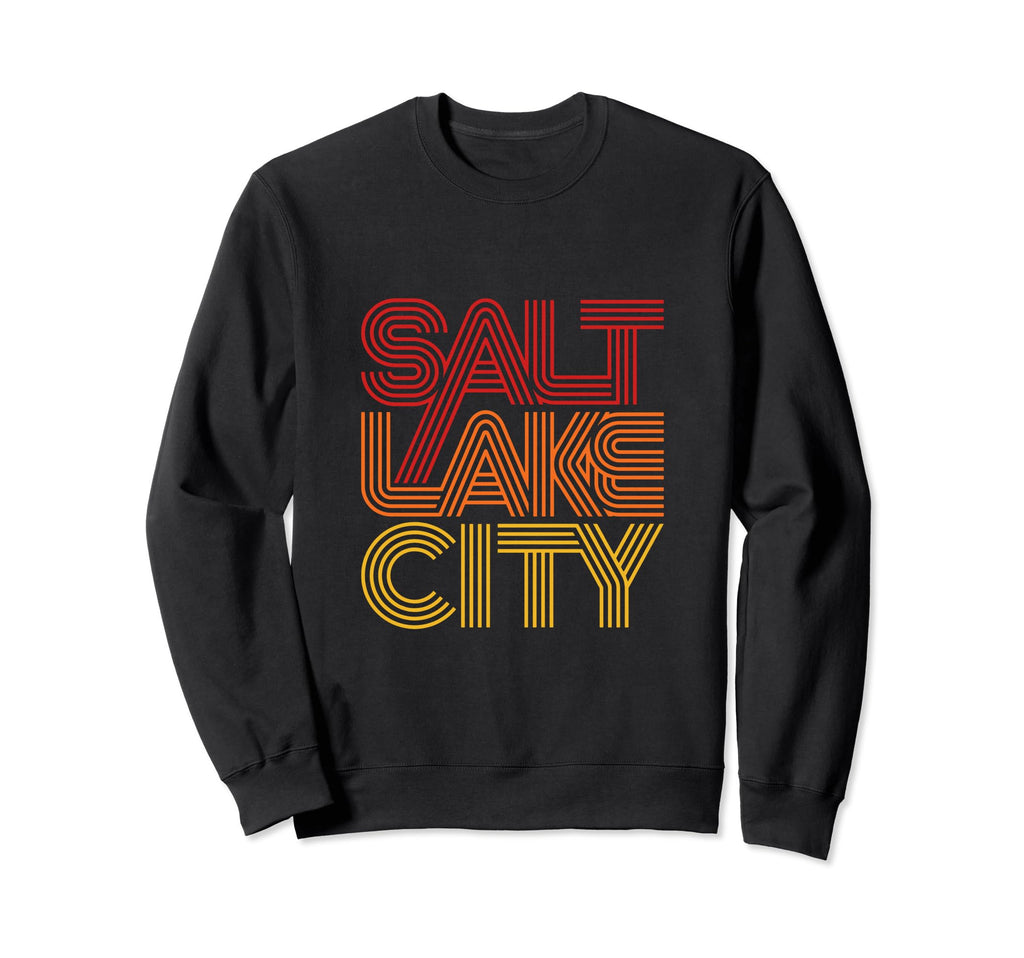 Salt Lake City Souvenir 70S 80S Sweatshirt - Streetwear Style Unisex - T-Shirt, Sweatshirt, Hoodie