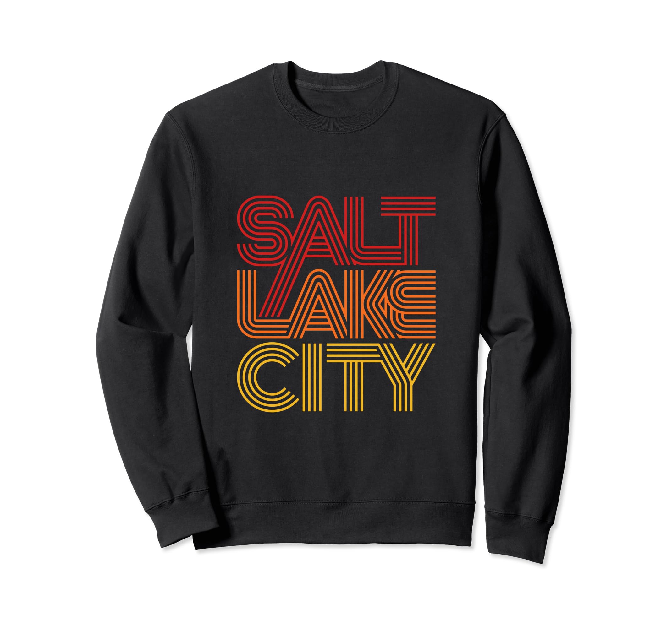 Salt Lake City Souvenir 70S 80S Sweatshirt - Streetwear Style Unisex - T-Shirt, Sweatshirt, Hoodie