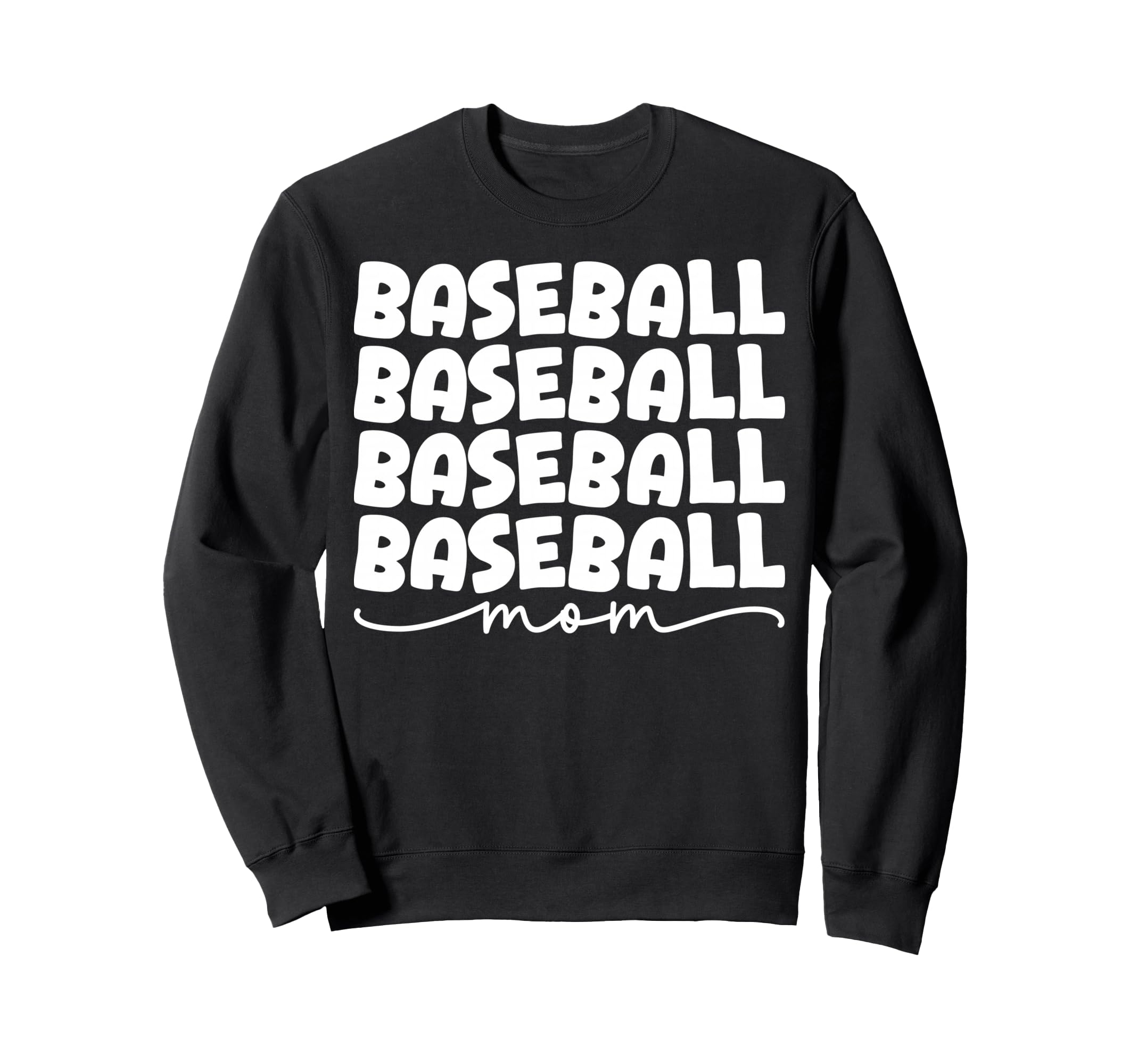 Baseball Mom Pride Sweatshirt - Novelty Apparel for Adults - T-Shirt, Sweatshirt, Hoodie