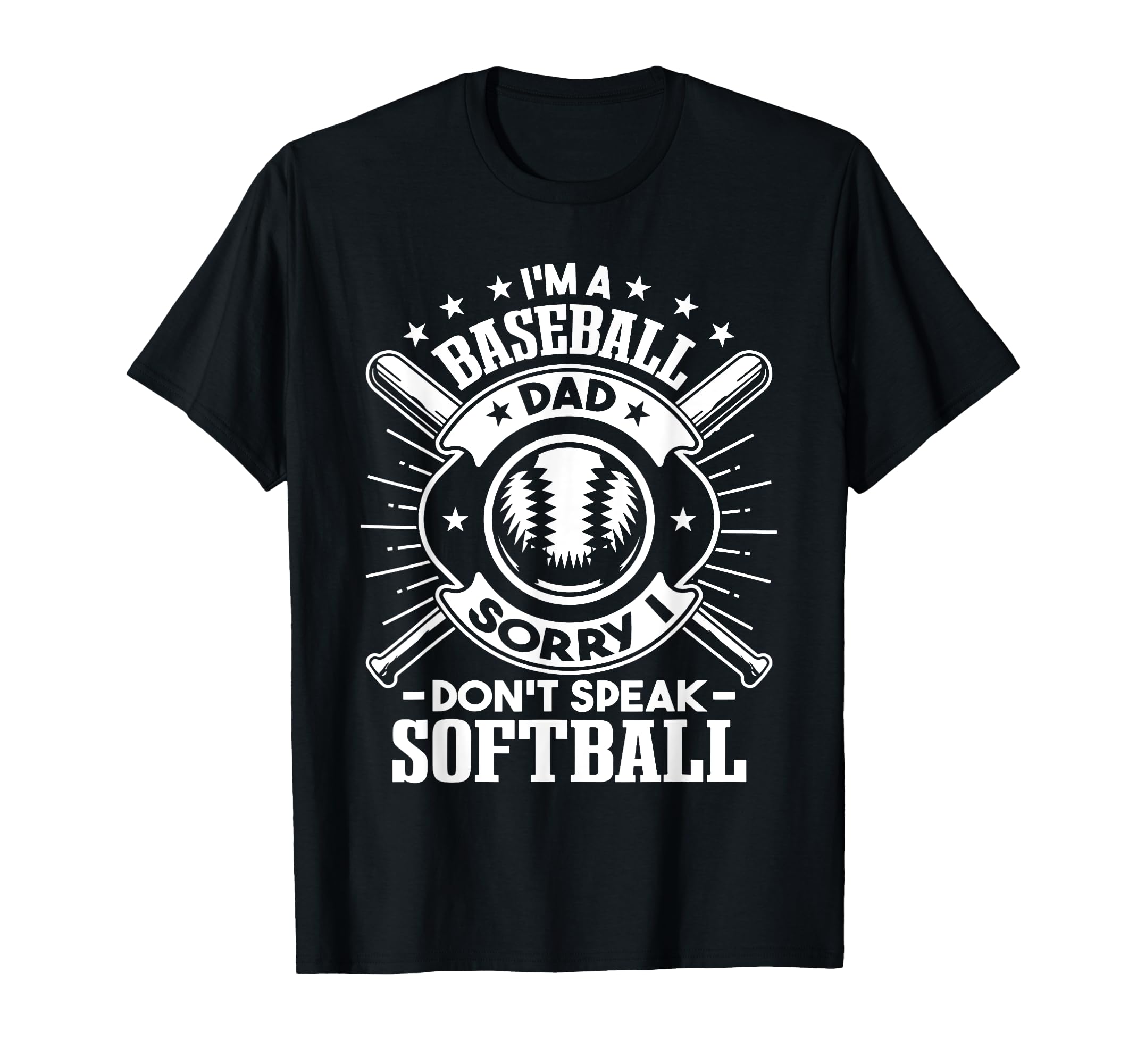 Baseball Father Fathers Day Im Baseball T-Shirt - Trendy Graphic Men Women - T-Shirt, Sweatshirt, Hoodie