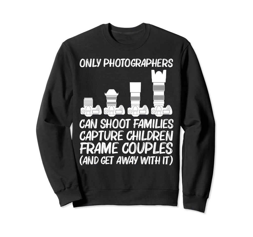 Photography Art Photographer Sweatshirt - Minimalist Print for Adults - T-Shirt, Sweatshirt, Hoodie