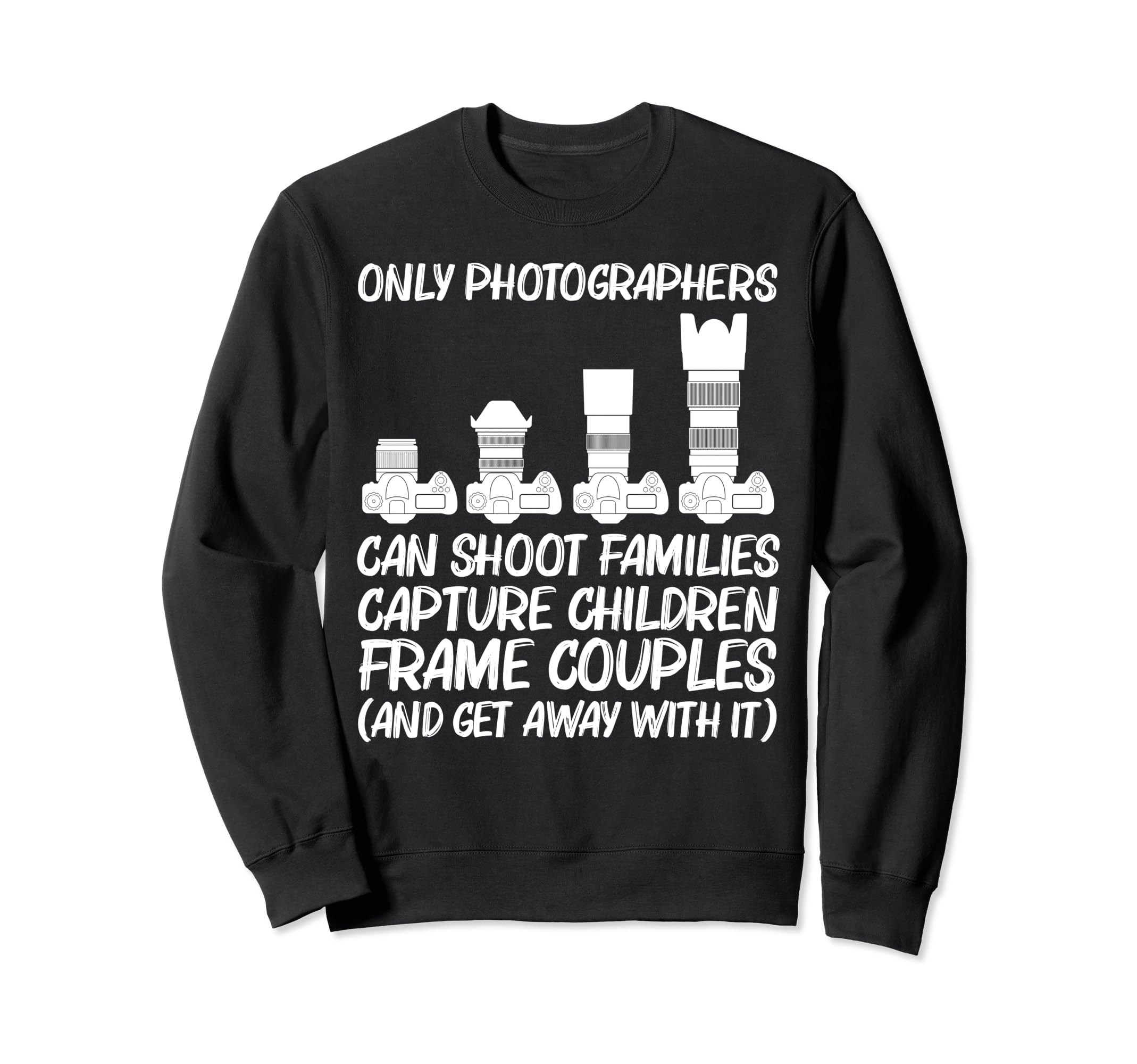 Photography Art Photographer Sweatshirt - Minimalist Print for Adults - T-Shirt, Sweatshirt, Hoodie