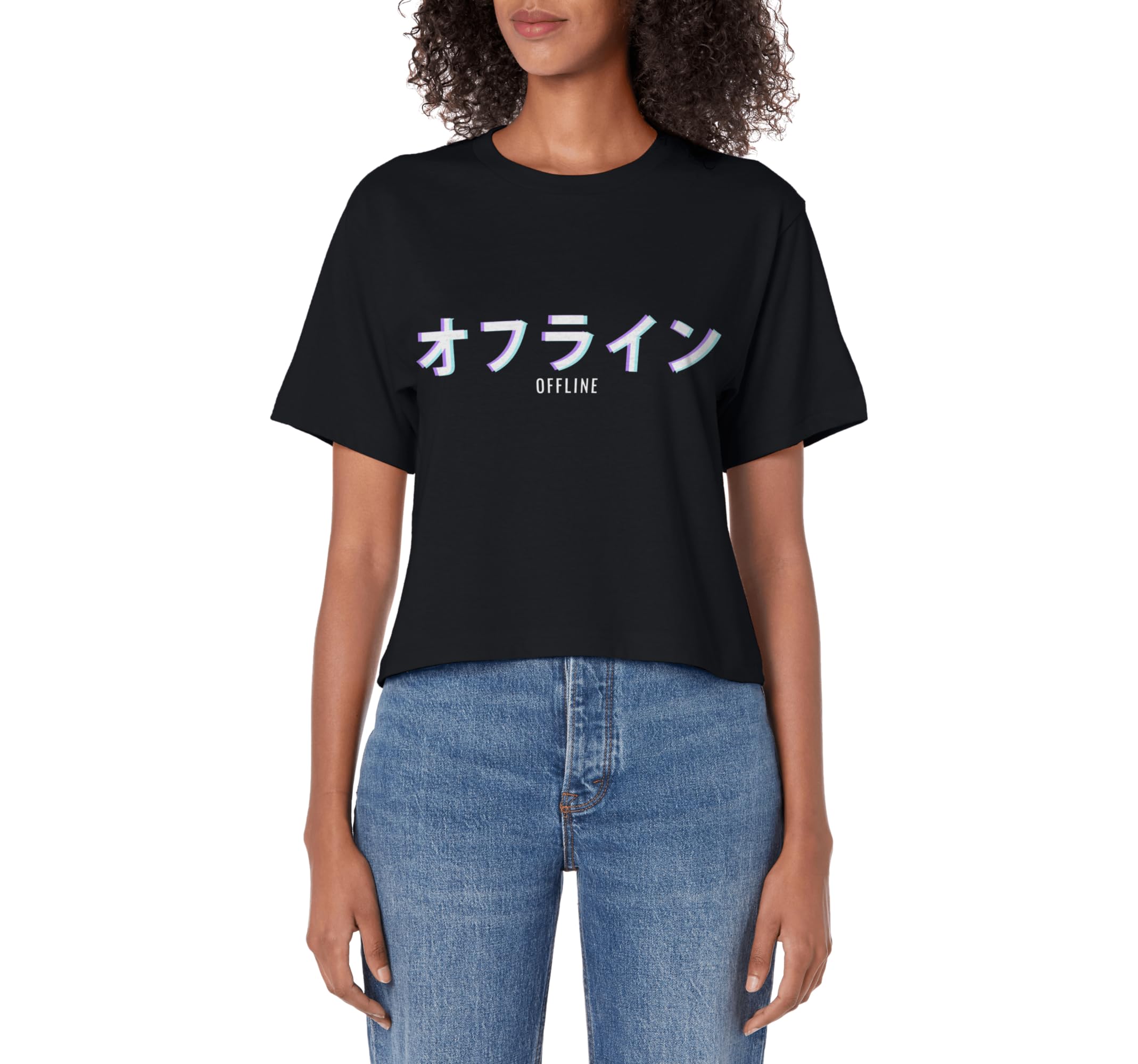 Vaporwave Aesthetic Offline Hoodie - Fun Novelty Design for Adults - T-Shirt, Sweatshirt, Hoodie