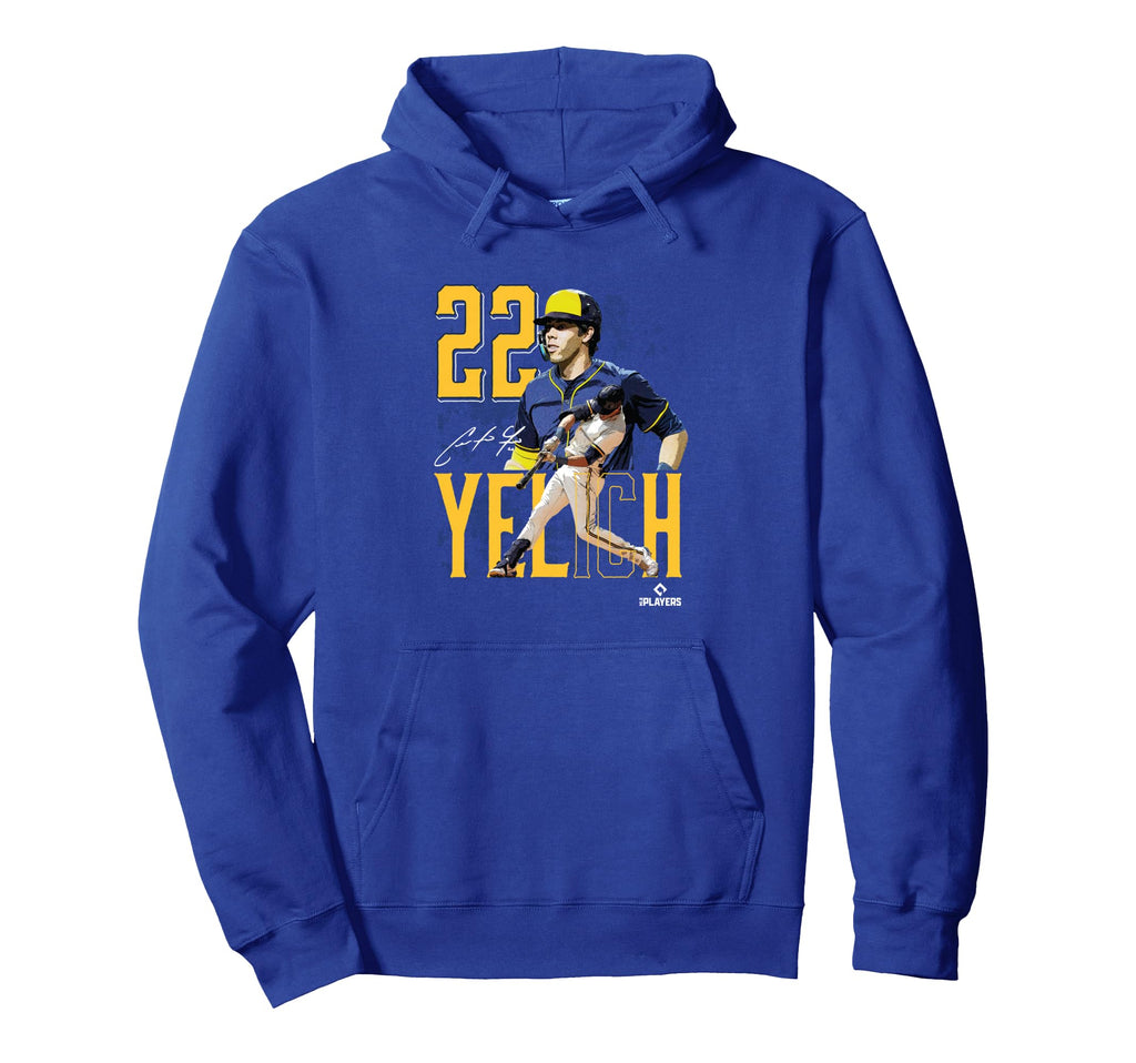 Christian Yelich Milwaukee Baseball Hoodie - Novelty Apparel Unisex - T-Shirt, Sweatshirt, Hoodie