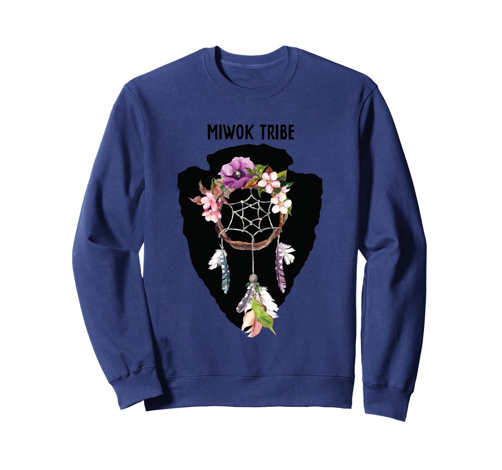 Miwok American Indian Tribe Arrow Sweatshirt - Casual Everyday Wear Unisex - T-Shirt, Sweatshirt, Hoodie