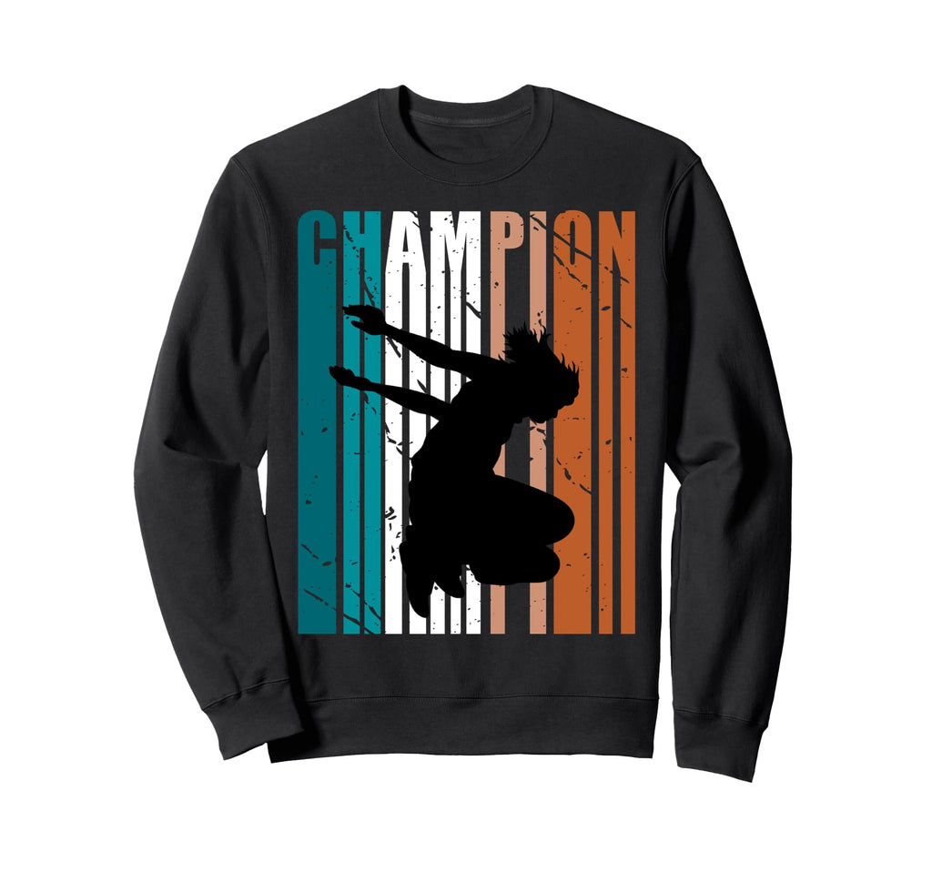 Parkour Birthday Grunge Distressed Sweatshirt - Graphic Print for Adults - T-Shirt, Sweatshirt, Hoodie