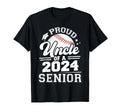Proud Uncle 2024 Senior Graduate T-Shirt - Streetwear Style for Adults - T-Shirt, Sweatshirt, Hoodie