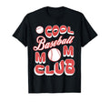 Baseball Mom Club Sports Team Support T-Shirt - Unique Graphic Men Women - T-Shirt, Sweatshirt, Hoodie