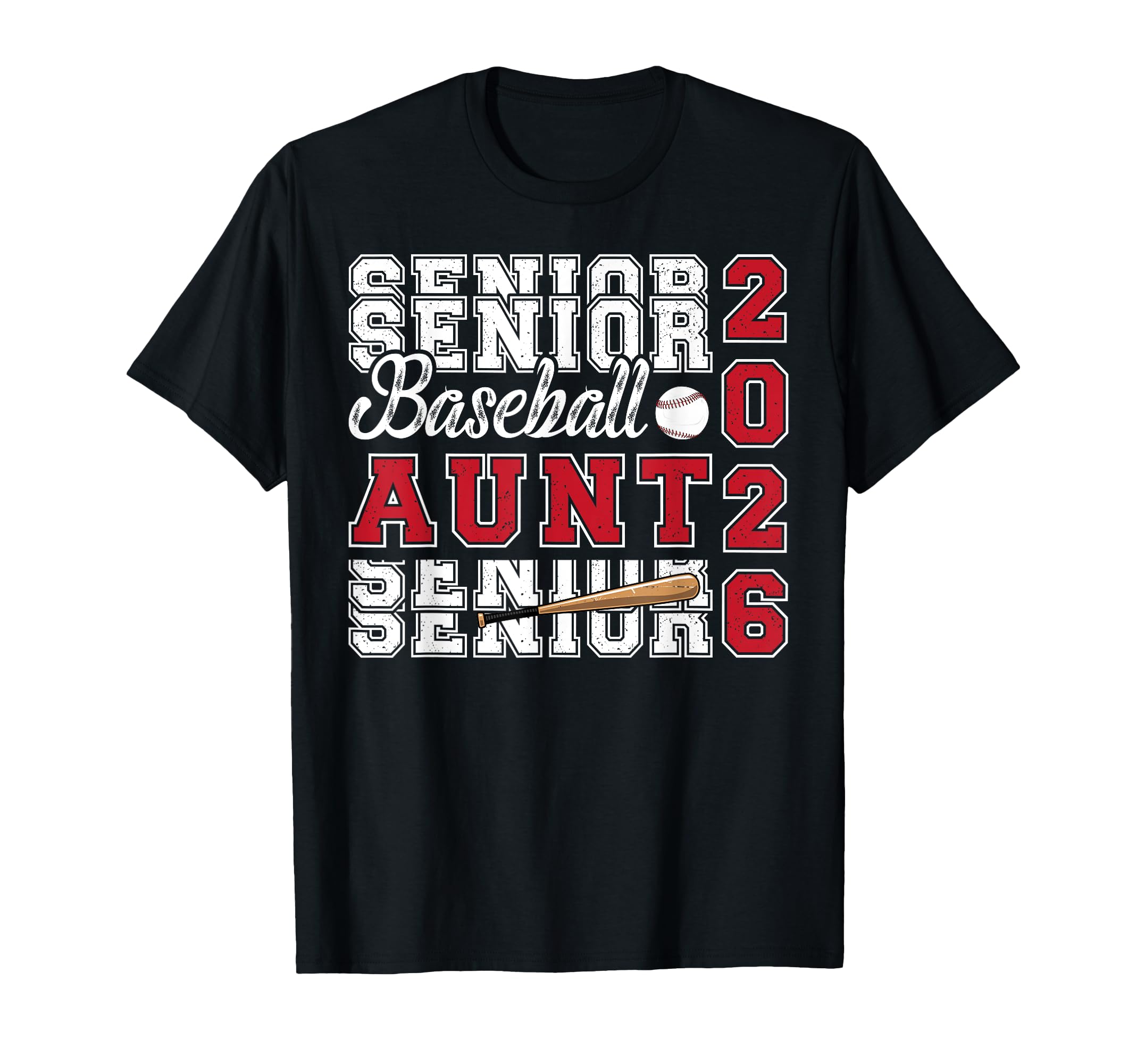 Baseball Senior Aunt Senior Baseball T-Shirt - Fun Novelty Design Unisex - T-Shirt, Sweatshirt, Hoodie