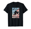 Piano Master Distressed Grunge Piano T-Shirt - Minimalist Print for Adults - T-Shirt, Sweatshirt, Hoodie