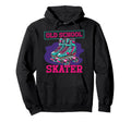 Roller Skating Skate 1970S Old School Skater Hoodie - Unique Graphic Unisex - T-Shirt, Sweatshirt, Hoodie