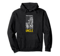 Proud Baseball Uncle Patriot Team Coach Hoodie - Minimalist Print Unisex - T-Shirt, Sweatshirt, Hoodie