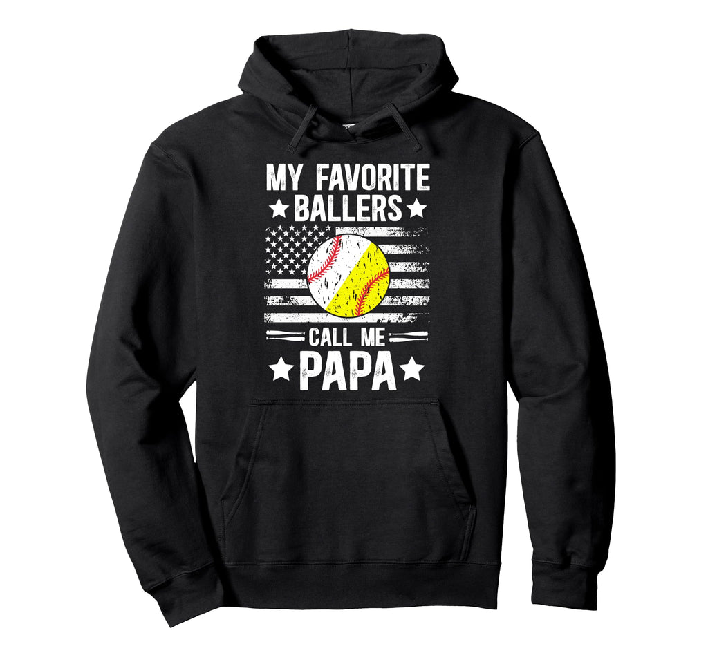 My Favorite Ballers Call Me Baseball Hoodie - Streetwear Style Men Women - T-Shirt, Sweatshirt, Hoodie