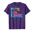 Peace Love Dance Tie Dye T-Shirt - Streetwear Style for Adults - T-Shirt, Sweatshirt, Hoodie