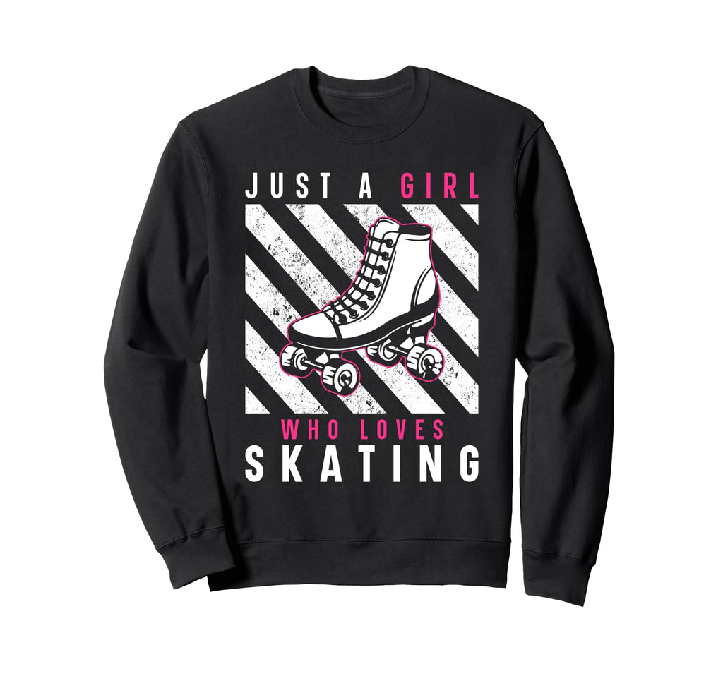 Roller Skating Skate 1970S Sweatshirt - Aesthetic Graphic Unisex - T-Shirt, Sweatshirt, Hoodie