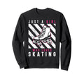 Roller Skating Skate 1970S Sweatshirt - Aesthetic Graphic Unisex - T-Shirt, Sweatshirt, Hoodie
