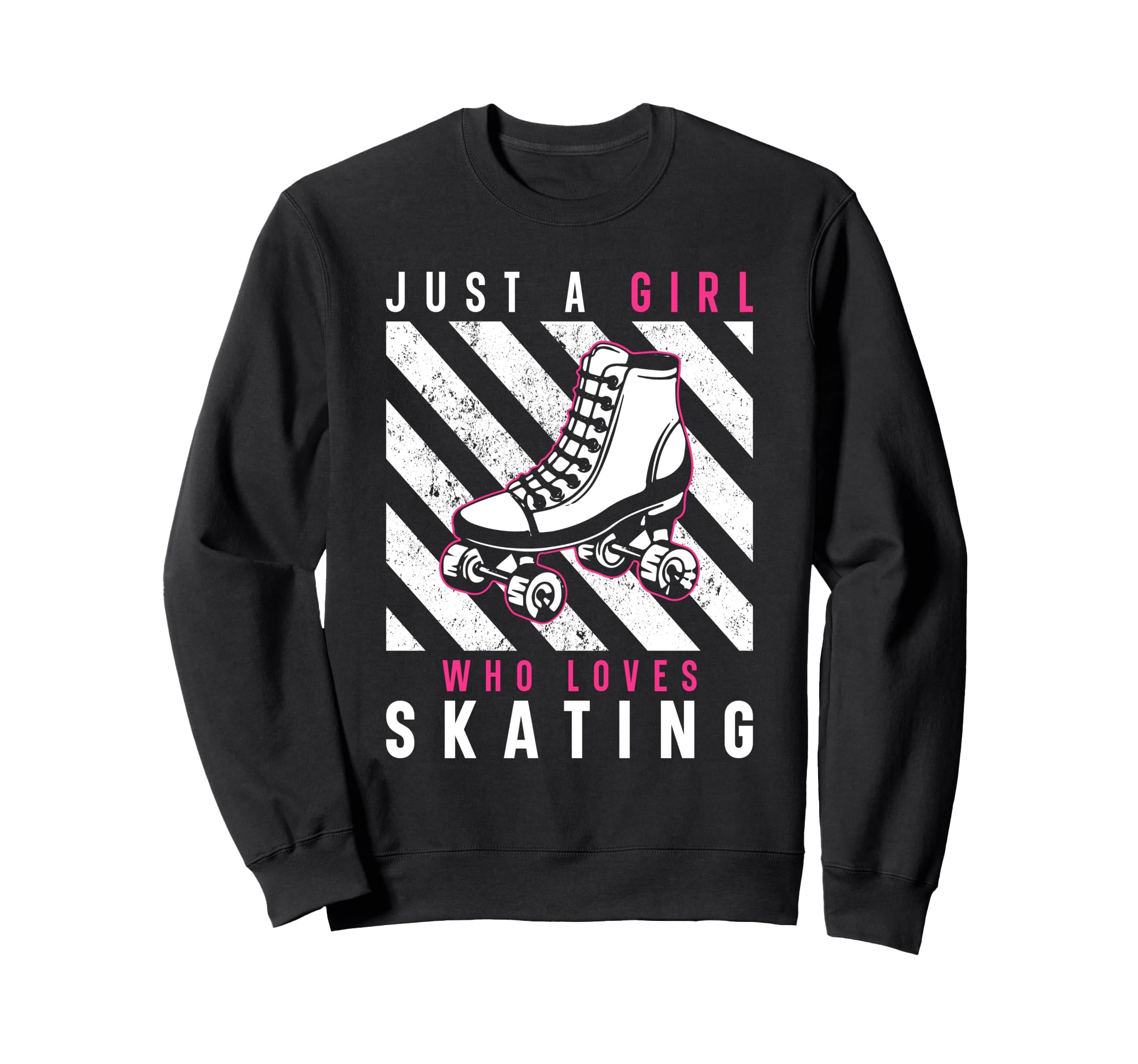 Roller Skating Skate 1970S Sweatshirt - Aesthetic Graphic Unisex - T-Shirt, Sweatshirt, Hoodie