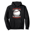 58 Years Old Baseballer Team Player Hoodie - Minimalist Print for Adults - T-Shirt, Sweatshirt, Hoodie