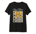 Cheer Mom Mother Bow Cheerleader T-Shirt - Aesthetic Graphic Men Women - T-Shirt, Sweatshirt, Hoodie