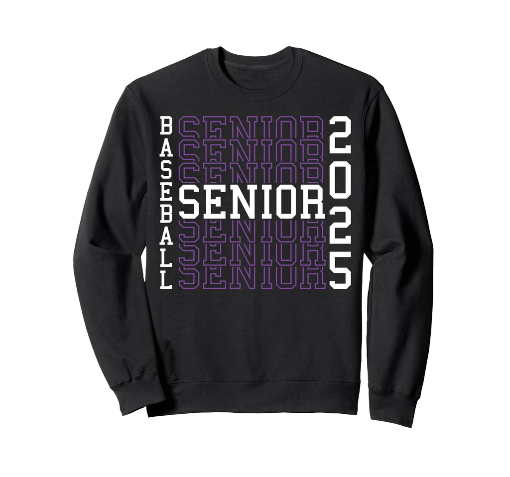 Baseball Senior Night Baseball Sweatshirt - Custom Art Print for Adults - T-Shirt, Sweatshirt, Hoodie