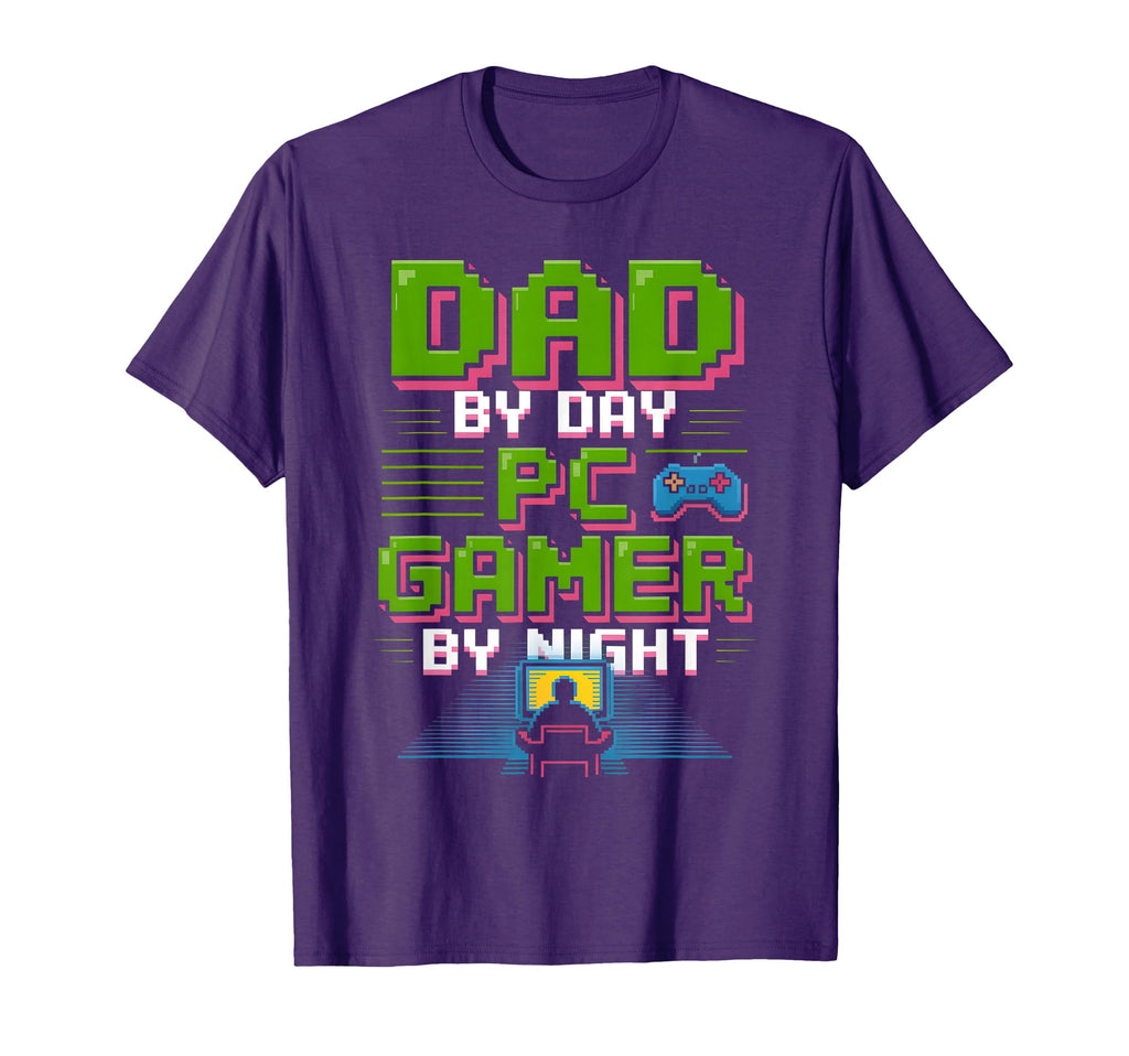 Dad Day Pc Gamer Night Funny Video T-Shirt - Streetwear Style Men Women - T-Shirt, Sweatshirt, Hoodie