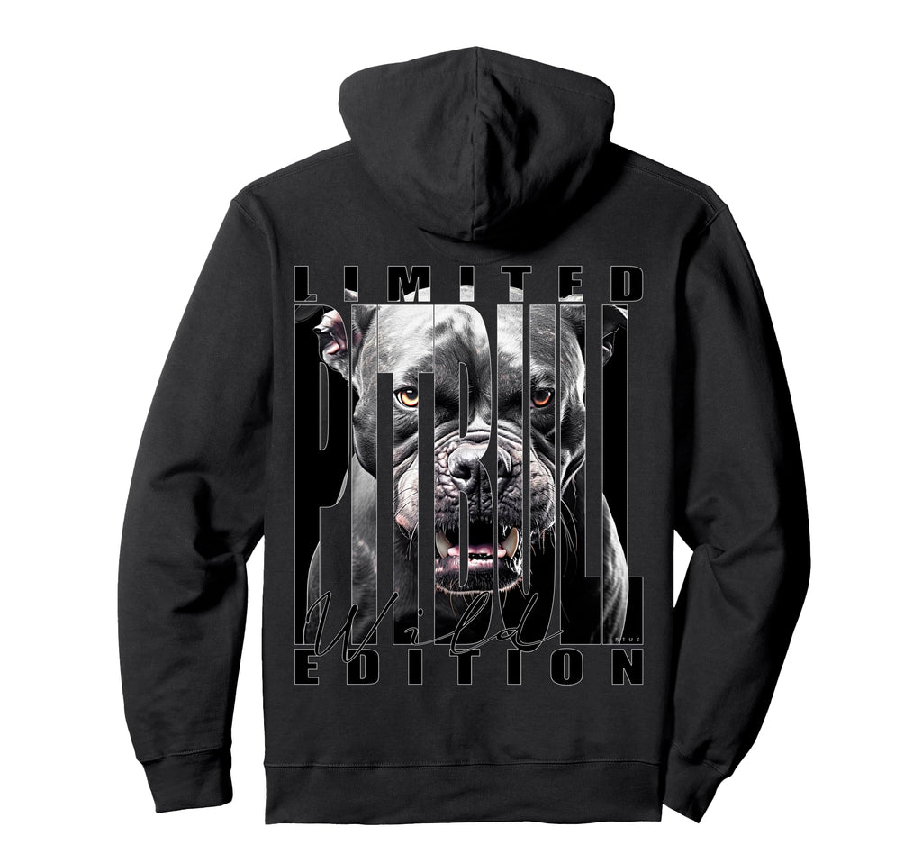 Back Y2K Streetwear Dog Pit Bull Hoodie - Streetwear Style Men Women - T-Shirt, Sweatshirt, Hoodie