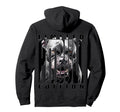 Back Y2K Streetwear Dog Pit Bull Hoodie - Streetwear Style Men Women - T-Shirt, Sweatshirt, Hoodie