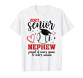 2027 Senior Baseball Nephew Proud Family T-Shirt - Custom Art Print Unisex - T-Shirt, Sweatshirt, Hoodie