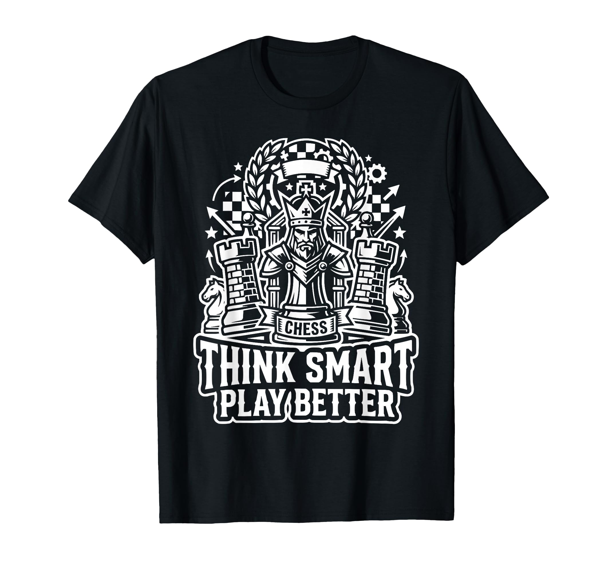 Chess Dad Board Game Daddy Checkmate T-Shirt - Custom Art Print Unisex - T-Shirt, Sweatshirt, Hoodie