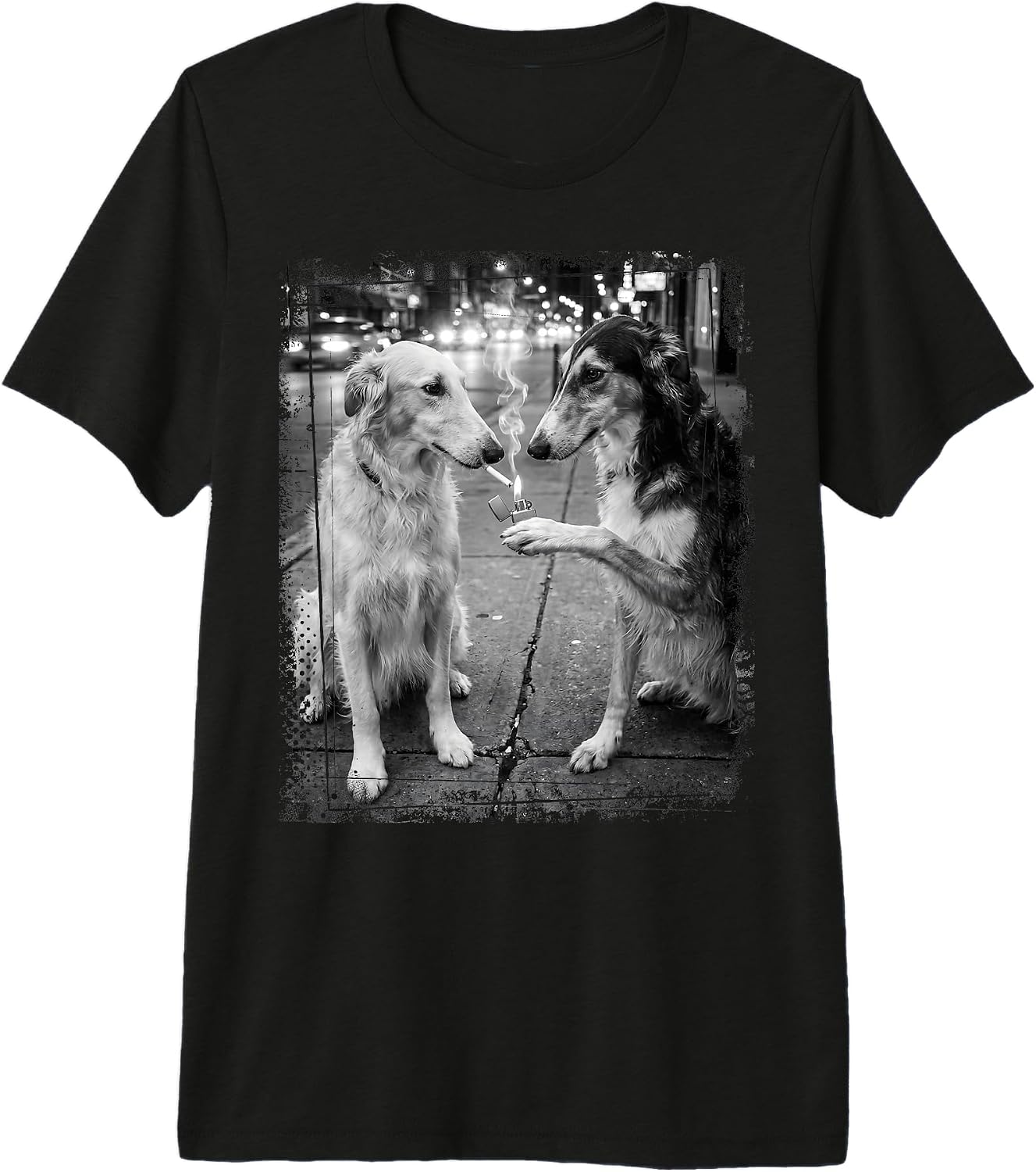 Urban Hound Art - Adult & Kids T-Shirts, Sweatshirts & Hoodies apparel design preview 1