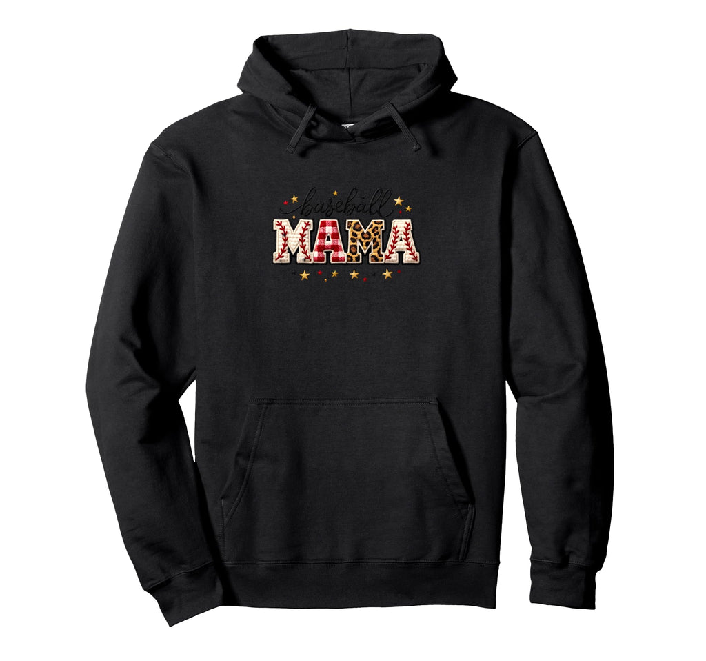 Baseball Mama Pride Hoodie - Trendy Graphic Men Women - T-Shirt, Sweatshirt, Hoodie