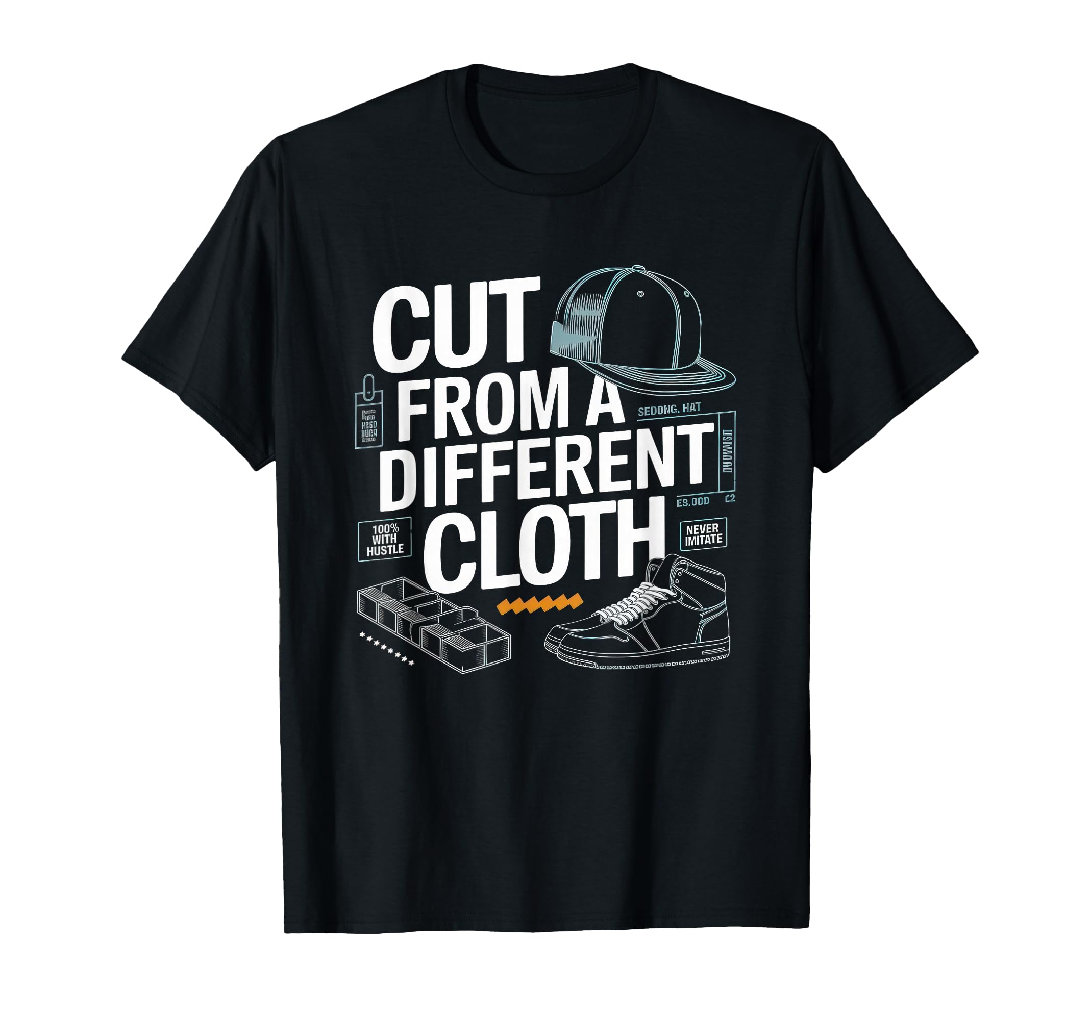 Cut From Different Cloth Urban Hip Hop T-Shirt - Streetwear Style Men Women - T-Shirt, Sweatshirt, Hoodie