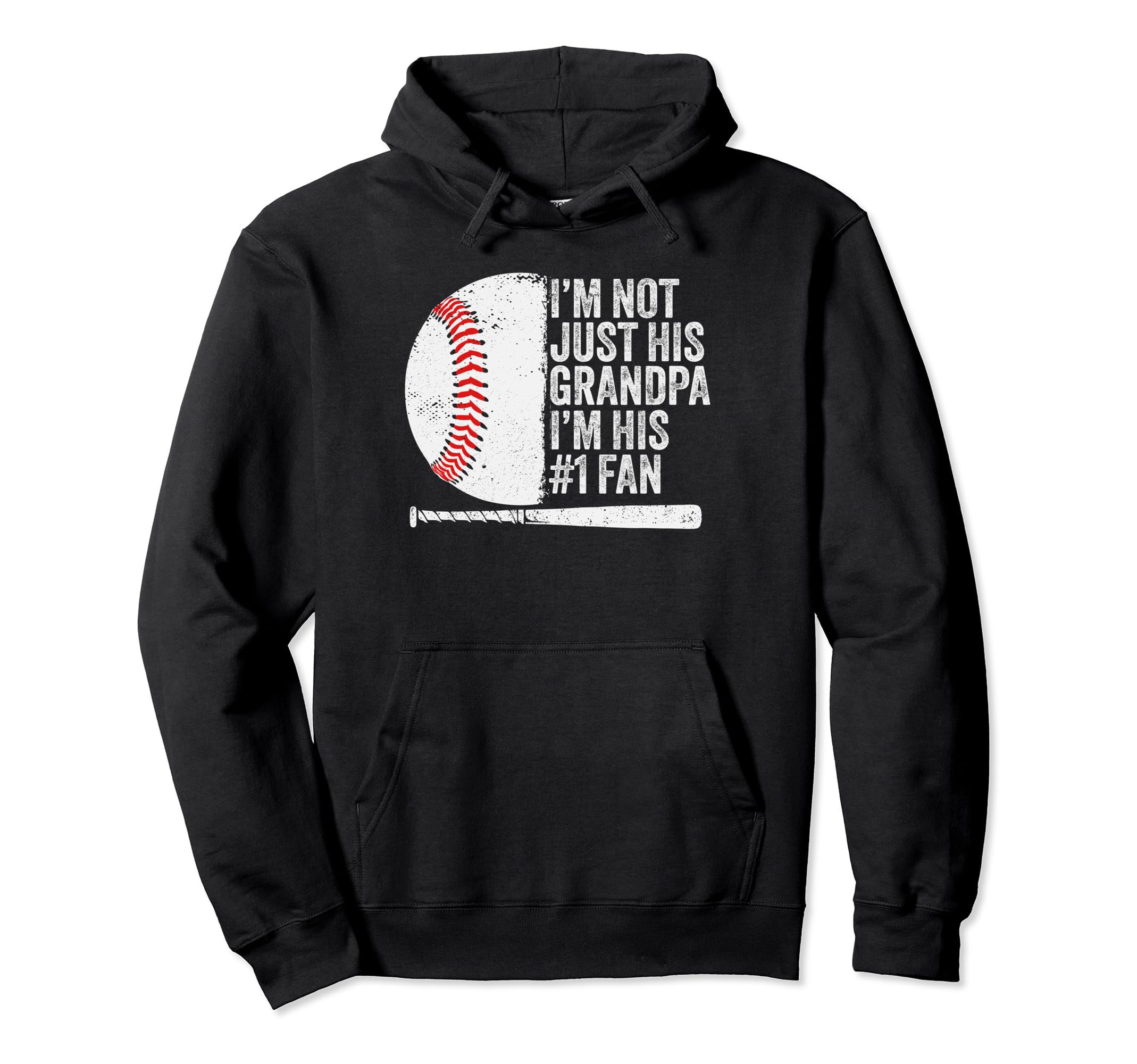 Im Not Just His Grandpa Im His 1 Fan Hoodie - Streetwear Style Unisex - T-Shirt, Sweatshirt, Hoodie