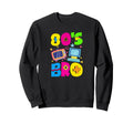 Back To 80S Boombox Roller Sweatshirt - Casual Everyday Wear for Adults - T-Shirt, Sweatshirt, Hoodie