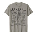 Pinball Arcade Gaming Machine Gamer T-Shirt - Graphic Print Men Women - T-Shirt, Sweatshirt, Hoodie