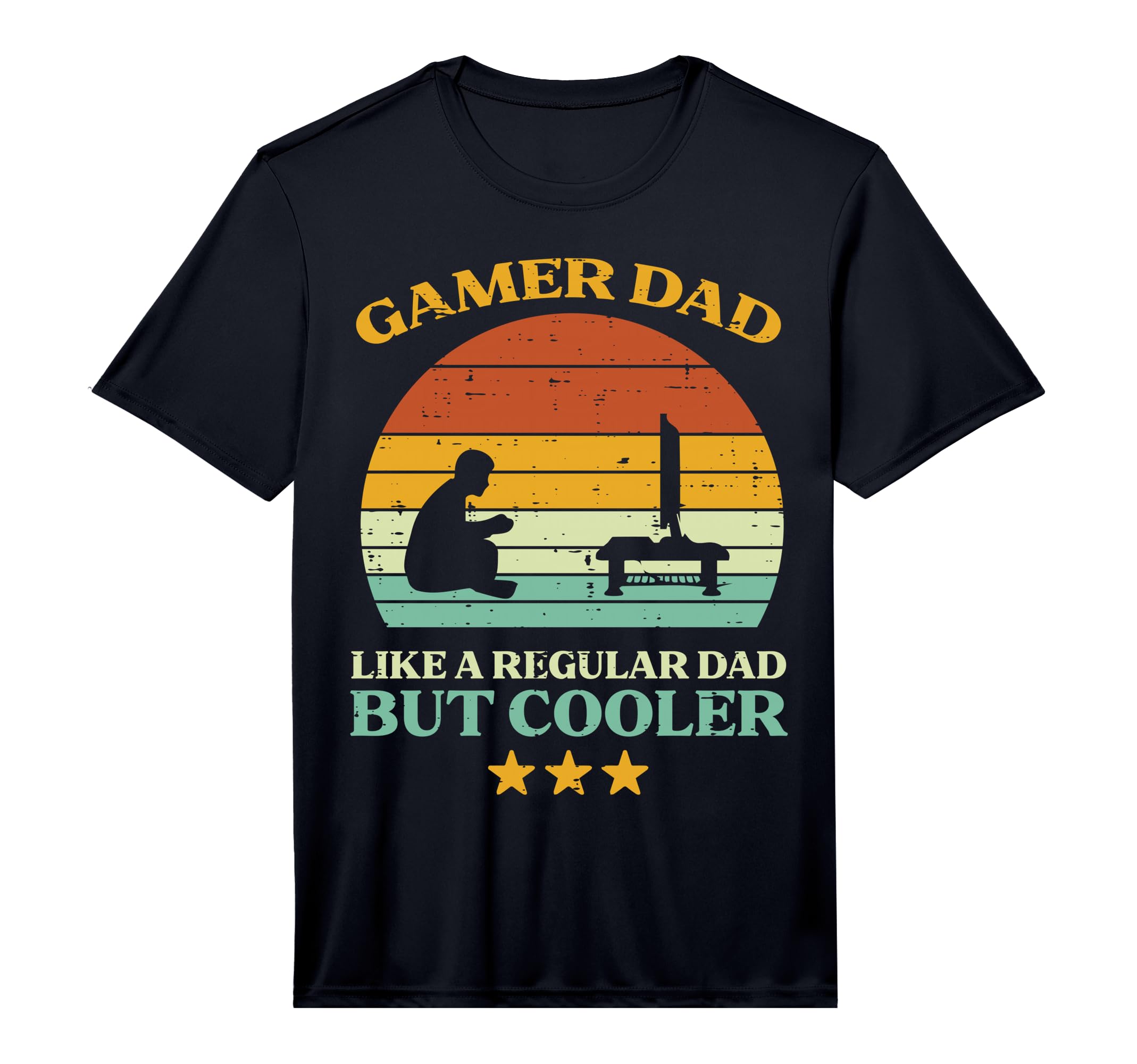 Mens Gamer Dad Like Regular Gaming T-Shirt - Minimalist Print Men Women - T-Shirt, Sweatshirt, Hoodie