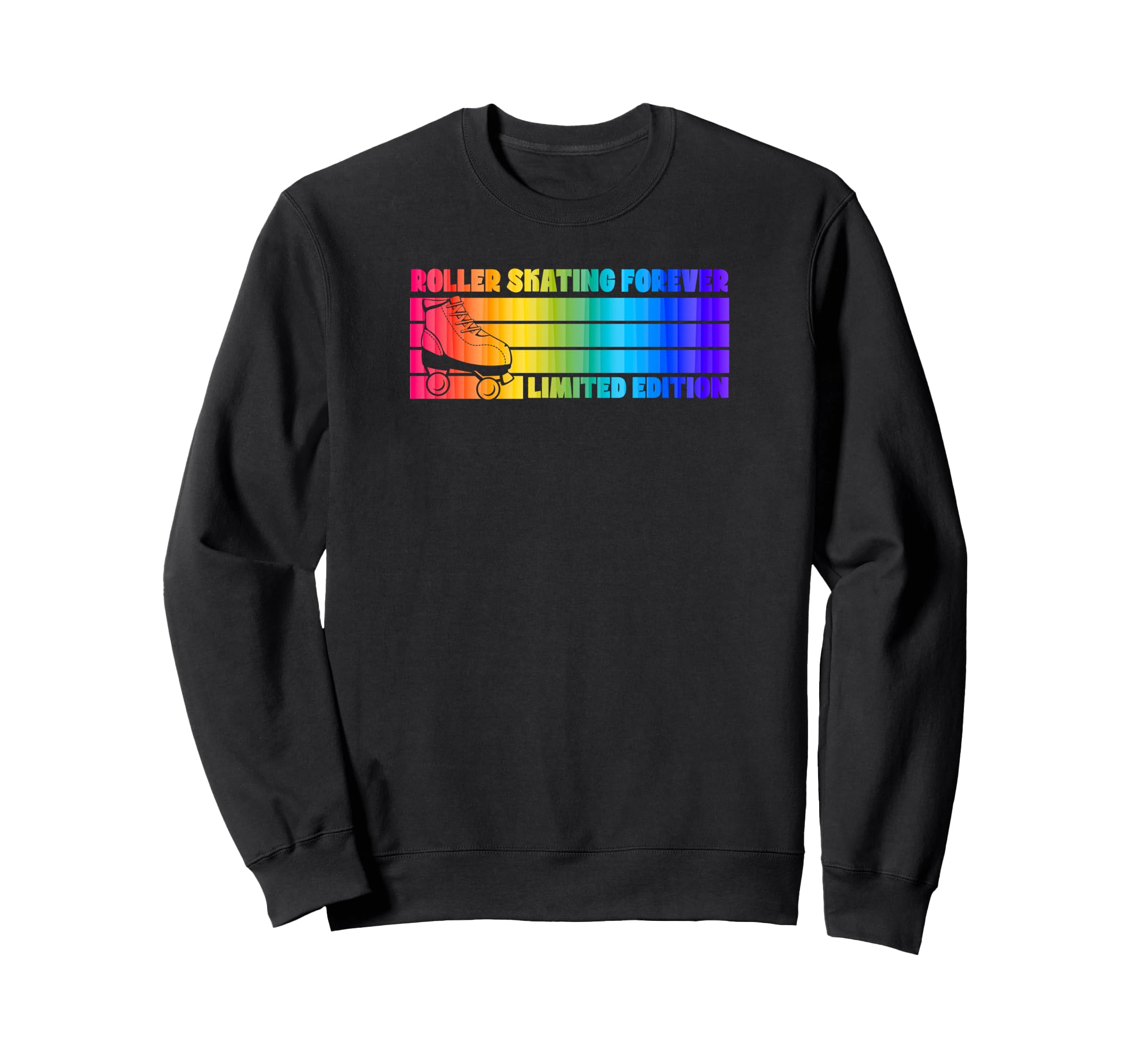 Roller Skating Forever 70S Sweatshirt - Aesthetic Graphic Men Women - T-Shirt, Sweatshirt, Hoodie