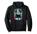 Maltese Shih Tzu Vaporwave Aesthetic Hoodie - Graphic Print Men Women - T-Shirt, Sweatshirt, Hoodie