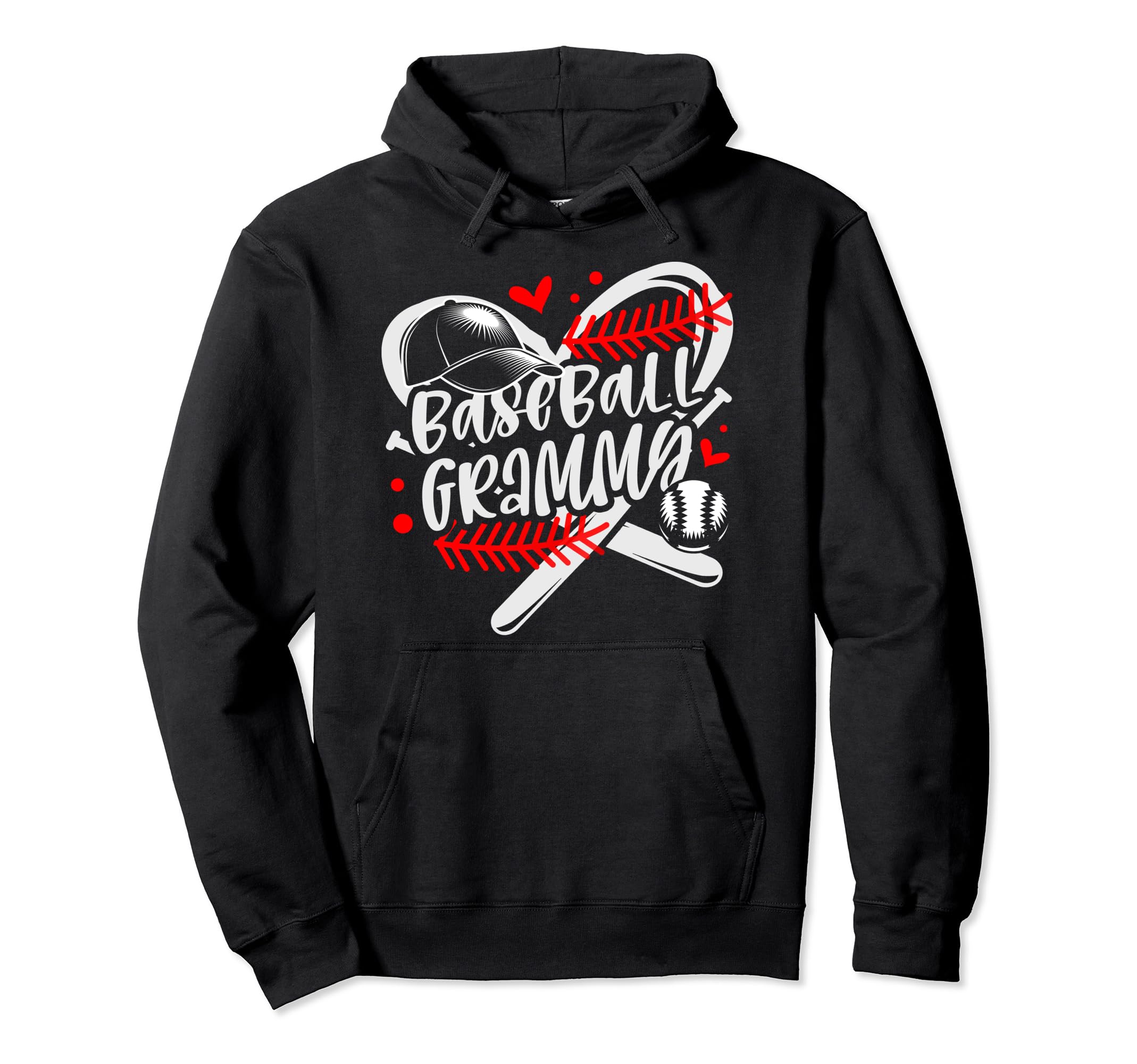 Baseball Grammy Funny Baseball Funny Hoodie - Minimalist Print for Adults - T-Shirt, Sweatshirt, Hoodie