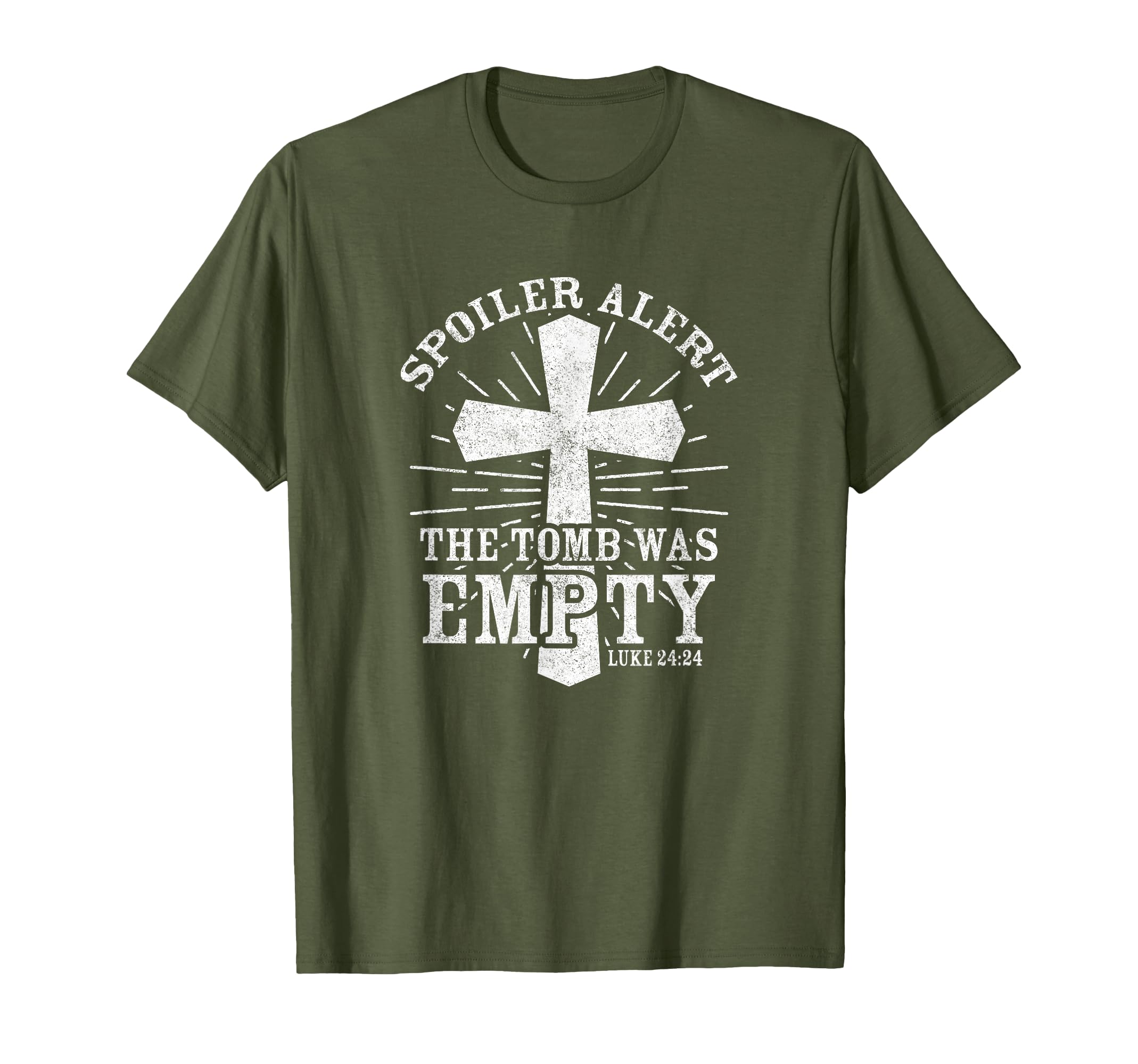 Spoiler Alert Tomb Was Empty T-Shirt - Casual Everyday Wear for Adults - T-Shirt, Sweatshirt, Hoodie