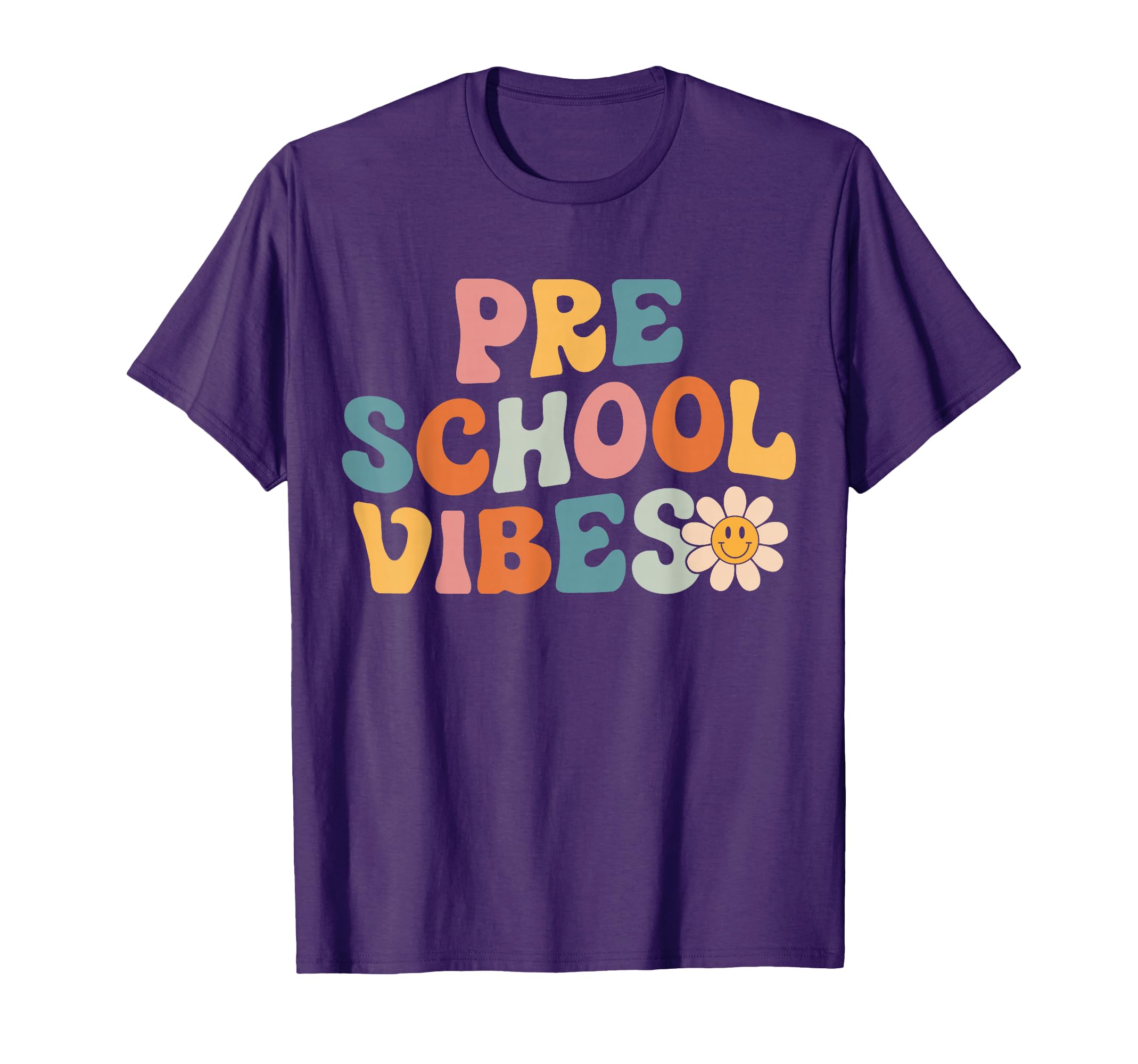 Preschool Vibes Preschool Team 1St T-Shirt - Custom Art Print for Adults - T-Shirt, Sweatshirt, Hoodie