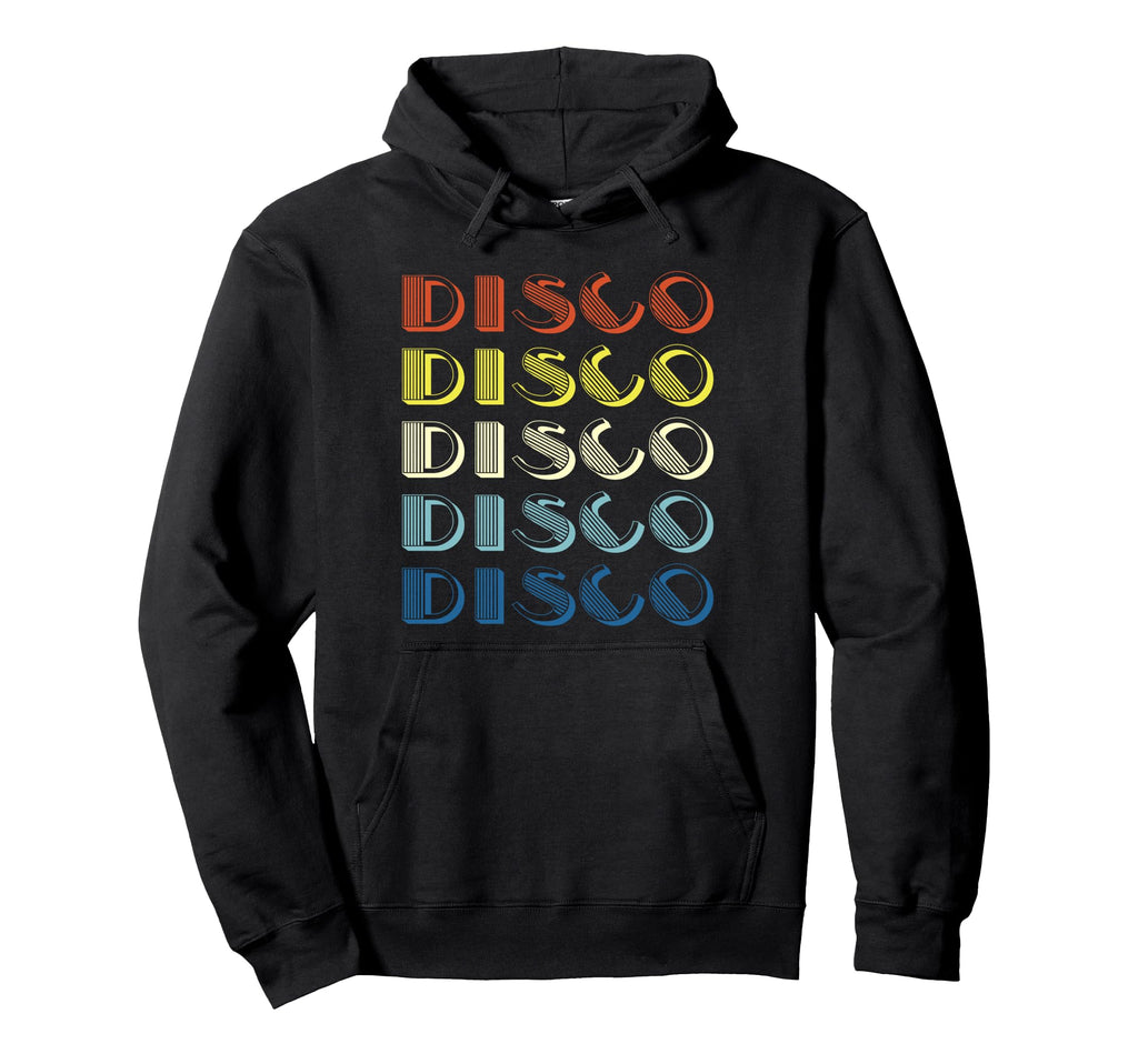 Disco And 80S 70S Disco Nightclub Dance Hoodie - Minimalist Print Unisex - T-Shirt, Sweatshirt, Hoodie