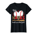 Nanas Baseball Field Leopard Polka Dot T-Shirt - Aesthetic Graphic Unisex - T-Shirt, Sweatshirt, Hoodie