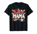 American Flag Baseball Mama Game T-Shirt - Casual Everyday Wear for Adults - T-Shirt, Sweatshirt, Hoodie