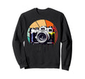 Photo Camera Photography Sweatshirt - Trendy Graphic for Adults - T-Shirt, Sweatshirt, Hoodie