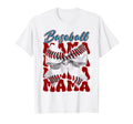 Baseball Mama Bow Baseball Mom Mothers T-Shirt - Fun Novelty Design Unisex - T-Shirt, Sweatshirt, Hoodie